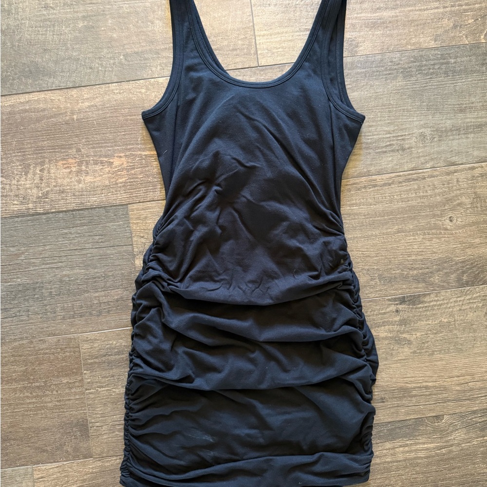 Express Black Sleeveless Bodycon Mini Dress